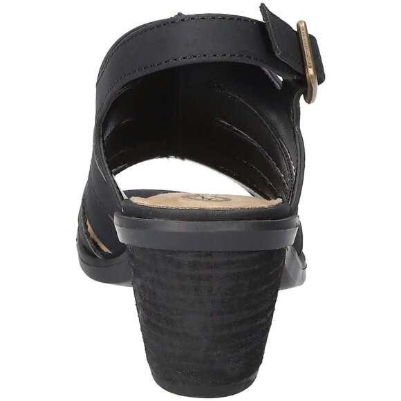 Bella Vita Womens Rhodes Block Open Toe Heeled Sandals Black Size 8.5W NIB - Picture 3 of 3